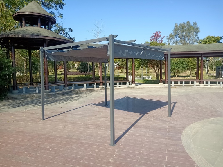 Altany - Altana Ogrodowa Pergola Aluminiowa 282 x 400 cm LILIA  (9) Altany - Altana Ogrodowa Pergola Aluminiowa 282 x 400 cm LILIA  (9)