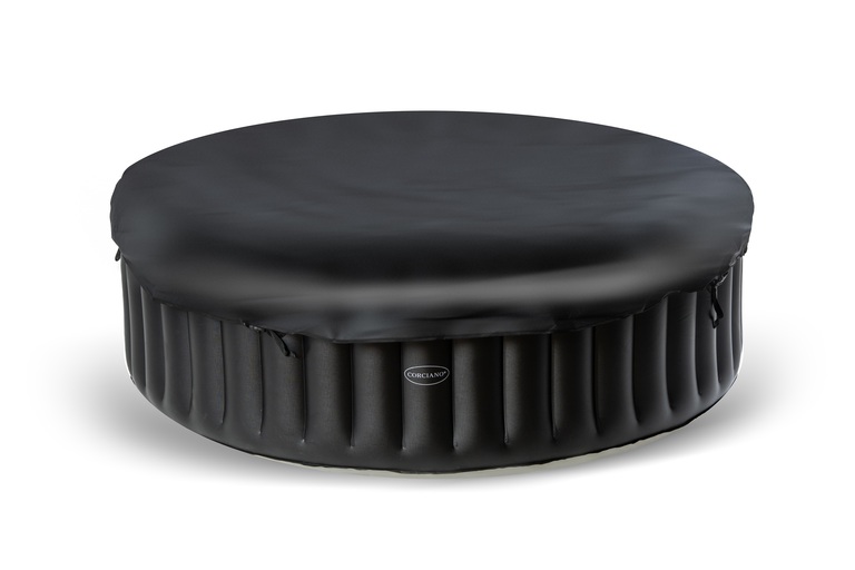 Jacuzzi ogrodowe - Jacuzzi Basen Ogrodowy Spa Corciano Okrągłe 180 x 66 cm Hydromasaż (4)