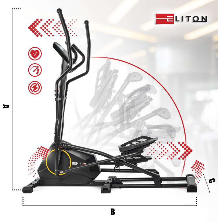Orbitreki magnetyczne - Orbitrek Profesionalny elektromagnetyczny Golden  (4) Orbitreki magnetyczne - Orbitrek Profesionalny elektromagnetyczny Golden  (4)