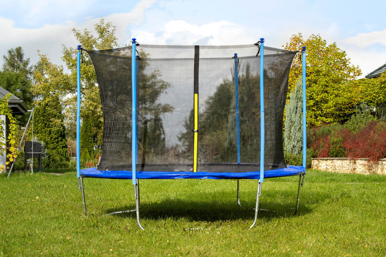 Trampoliny  - Trampolina 10FT 312CM Corciano z siatką wewnetrzną (8)