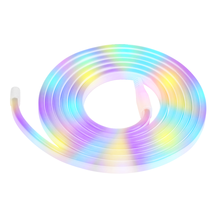 Lampki choinkowe - Wąż Świetlny Zewnętrzny NEON 5M MULTIKOLOR (1)