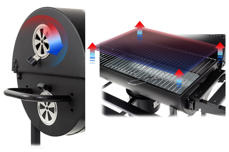 Grille - Grill węglowy Beczka Eurohit Garden (10)