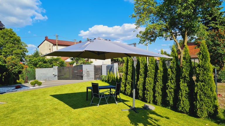 Parasole ogrodowe - Parasol OGRODOWY Roma PLUS 3x4 m Duży składany  (9) Parasole ogrodowe - Parasol OGRODOWY Roma PLUS 3x4 m Duży składany  (9)