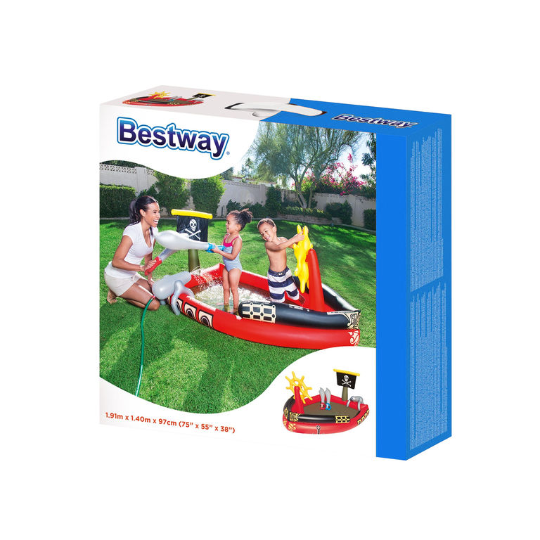 Baseny i materace - Plac zabaw Piraci 190 x 140 x 96 cm Bestway (2) Baseny i materace - Plac zabaw Piraci 190 x 140 x 96 cm Bestway (2)