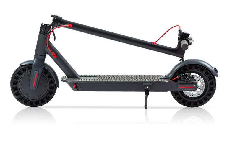 Hulajnogi elektryczne - Hulajnoga Elektryczna Składana eXplay M10 20 km/h czarna (9)