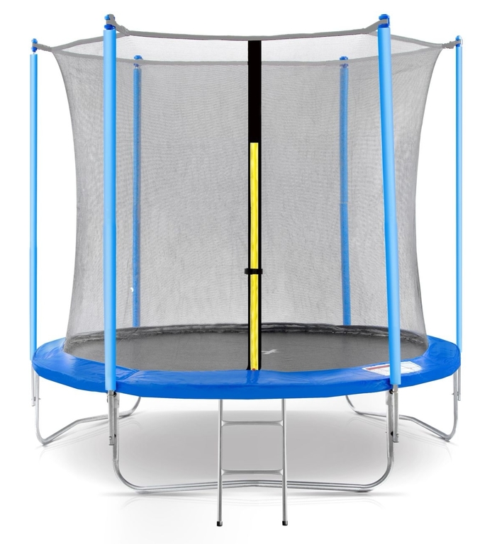 Trampoliny  - Trampolina 6FT 183CM Corciano z siatką wewnetrzną i drabinką (1)