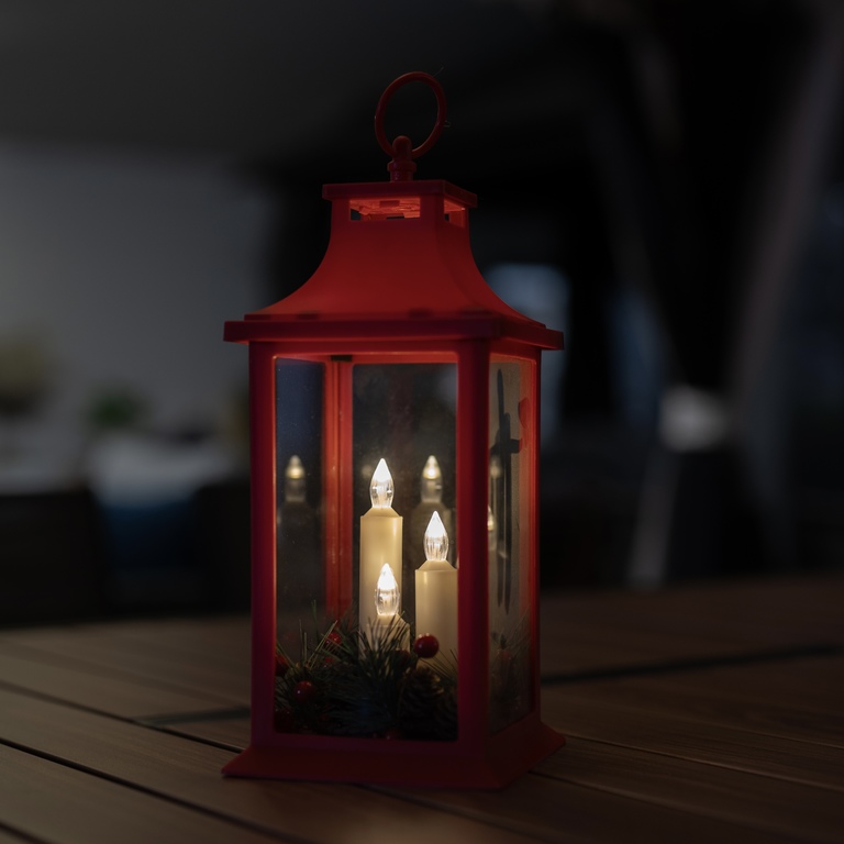 Boże Narodzenie - Latarenka czerwona  (2)