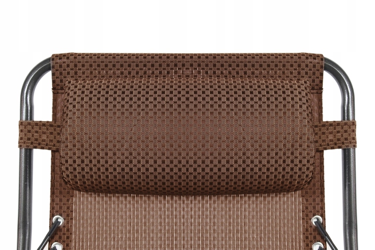 Leżaki ogrodowe - LEŻAK PLAŻOWY ZERO GRAVITY FOTEL SKŁADANY OGROD TG (10)