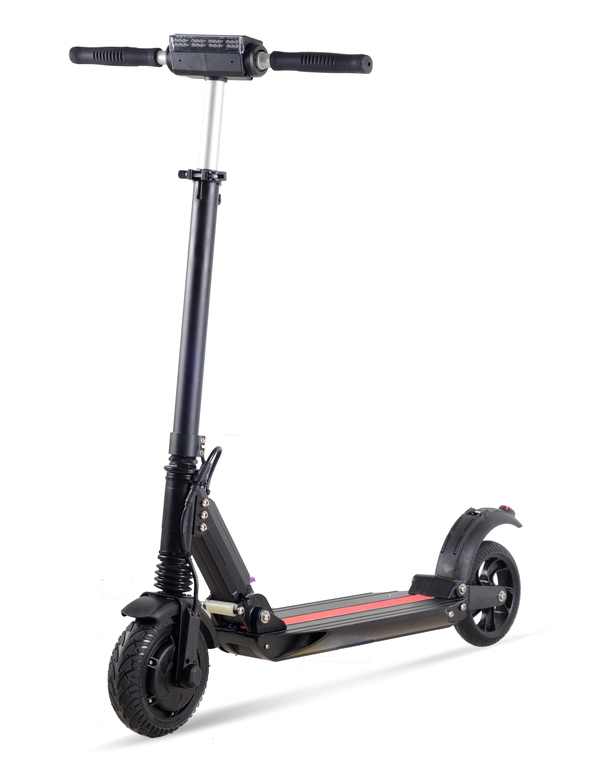 Hulajnogi elektryczne - Hulajnoga elektryczna eXplay SC11  25km/h składana 350W czarna 5Ah (3)