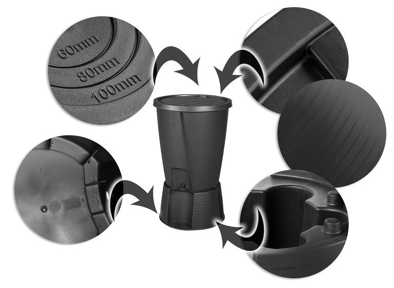 zbiorniki wodne  - Zbiornik na wodę deszczówkę KETER 200 litrów ZESTAW (11) zbiorniki wodne  - Zbiornik na wodę deszczówkę KETER 200 litrów ZESTAW (11)