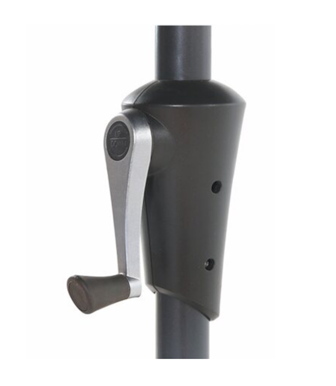 Ogród - Parasol Ogrodowy Honolulu Antracyt 300 cm średnica (7)