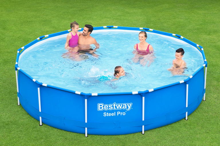 Baseny stelażowe - Basen Ogrodowy Bestway stelażowy 396cm x 84cm (7)