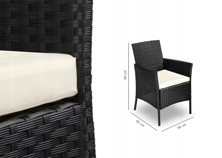 Krzesła ogrodowe - ZESTAW 4 KRZESEŁ OGRODOWYCH BAHAMA MAX RATTAN (4) Krzesła ogrodowe - ZESTAW 4 KRZESEŁ OGRODOWYCH BAHAMA MAX RATTAN (4)