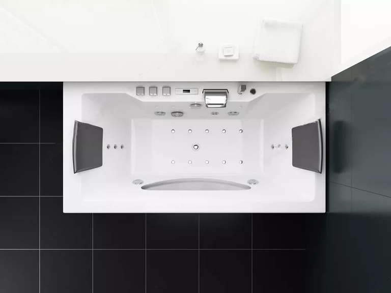 Z hydromasażem  - Wanna wolnostojąca z hydromasażem UTAH (03/12) jacuzzi 80x170x58cm (3) Z hydromasażem  - Wanna wolnostojąca z hydromasażem UTAH (03/12) jacuzzi 80x170x58cm (3)
