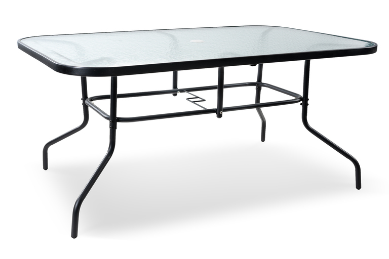 Meble ogrodowe - Kompletny Zestaw Ogrodowy Risari, Stół 160cm plus 6 krzeseł, parasol Składany (3)