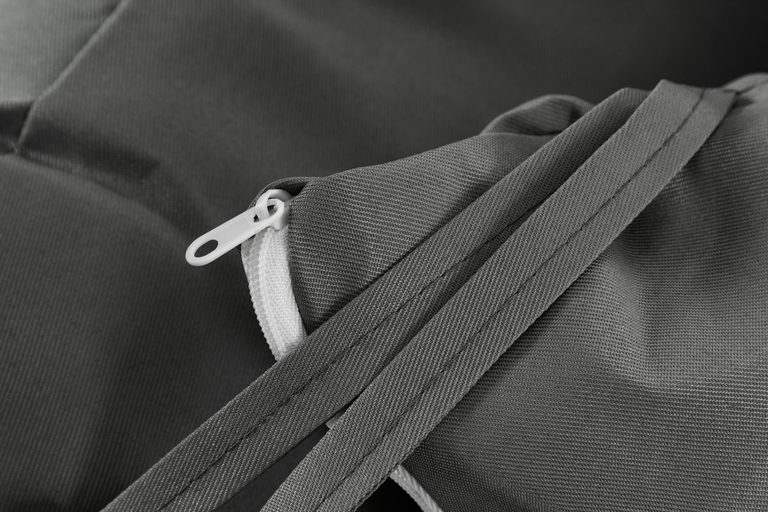 Fotele wiszące - Fotel Wiszący Pokojowy Cento Czarny / Antracytowy Kokon Huśtawka (8)