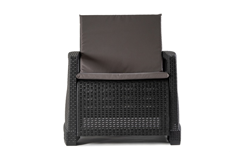 Zestawy ogrodowe - Zestaw Ogrodowy Paradiso Sofa stolik 2 fotele Antracyt (6) Zestawy ogrodowe - Zestaw Ogrodowy Paradiso Sofa stolik 2 fotele Antracyt (6)