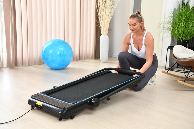 Bieżnie elektryczne - Bieżnia elektryczna domowa CORCIANO GIRO Składana 130KG 14KMH (4)