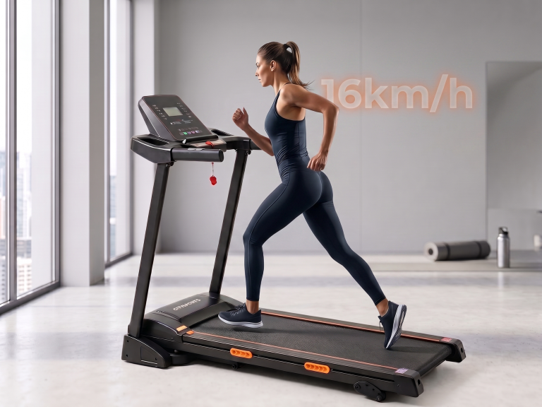 Bieżnie elektryczne - Profesjonalna Bieżnia Elektryczna Corciano FIDZI Bluetooth Aplikacja do 140 kg (5)