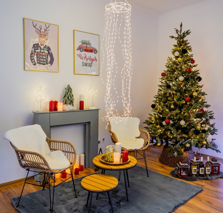 Boże Narodzenie - Lampki dekoracyjne 570 LED (3)